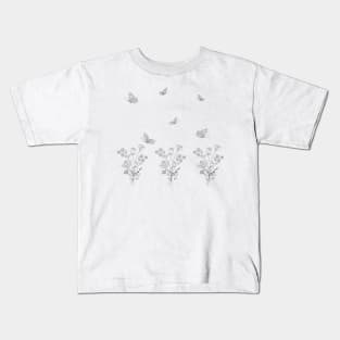 Simple Spring Garden Kids T-Shirt